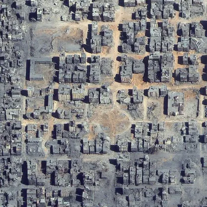 صور جوية تكشف غزة المدمرة.. والعائدون مذهولون: لا شيء سوى أنقاض