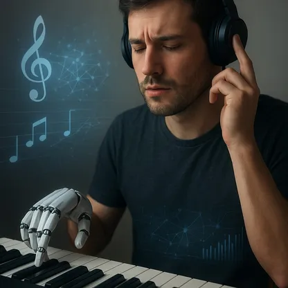 استطلاع: 97% من المستمعين لا يفرقون بين موسيقى البشر والمنشأة بالذكاء الاصطناعي