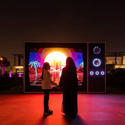 الرياض عاصمة بلغة الضوء "في لمح البصر"