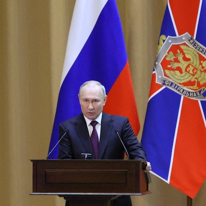بوتين يطالب جهاز الأمن بـ"مكافحة جواسيس الغرب" ويحذر من "الخونة"