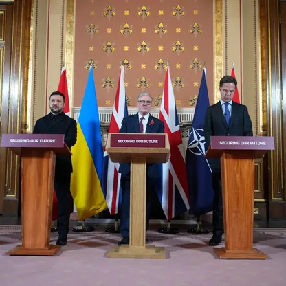 تحركات أوكرانية أوروبية لصياغة مبادرة سلام مع روسيا على نهج خطة ترمب في غزة