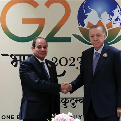 أردوغان يلتقي السيسي على هامش قمة العشرين: نأمل في دفعة إلى الأمام