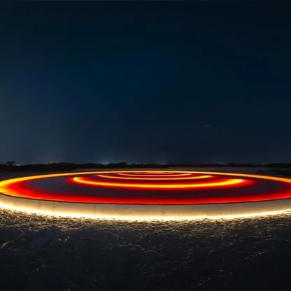 "دليلك نجم سهيل".. فنون تضيء ليل أبوظبي والعين