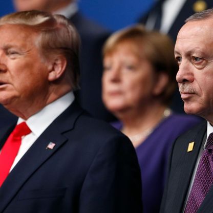 أردوغان يسعى للقاء ترمب بالبيت الأبيض في أبريل المقبل