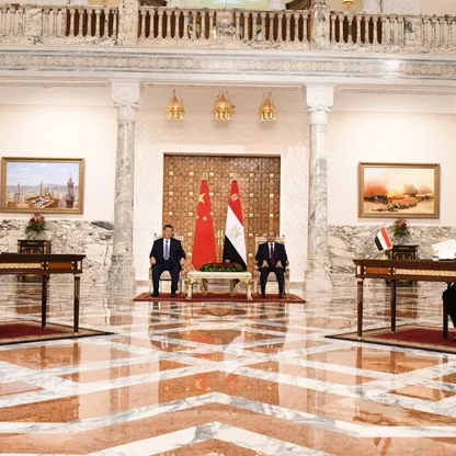 25 اتفاقية ووثيقة.. حصاد زيارة الرئيس الصيني إلى مصر