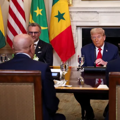 "أسرعوا الحديث.. جدولنا مزدحم".. ترمب يُحرج قادة أفارقة على الهواء