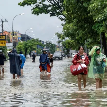 أمطار وسيول تودي بحياة 14 شخصاً في جزيرة بالي الإندونيسية
