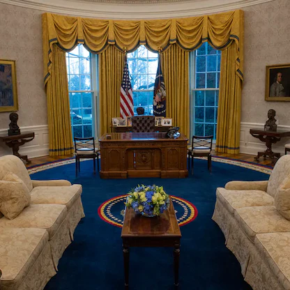 لوحات المكتب البيضاوي.. بايدن يستلهم روح روزفلت