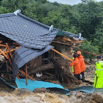 عشرات الضحايا والمفقودين جراء الفيضانات في كوريا الجنوبية