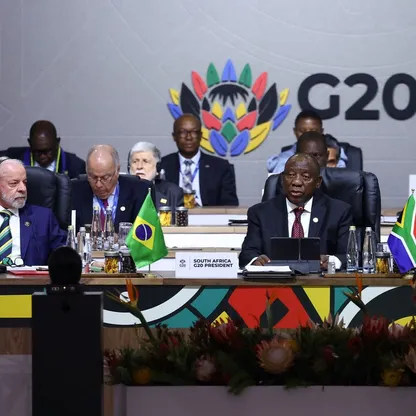 قمة العشرين.. رئيس جنوب إفريقيا يعلن اعتماد إعلان جوهانسبرج بـ"أغلبية ساحقة"