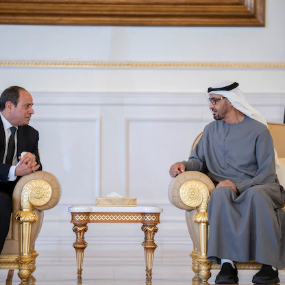السيسي: مصر والإمارات "بلد واحد" والعلاقة "ازدادت رسوخاً"