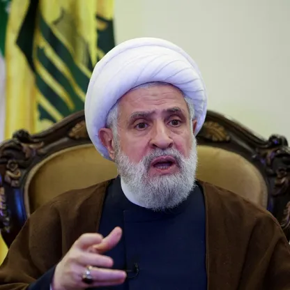 نعيم قاسم: التفاوض غير المباشر لن يكون ممكناً إلّا بعد وقف الهجمات الإسرائيلية