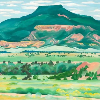 نيو مكسيكو تحمي هضبة جبلية ألهمت الفنانة جورجيا أوكيف