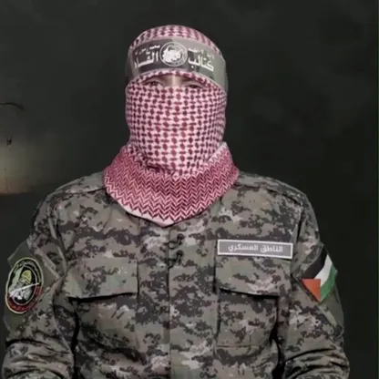 "أبو عبيدة" في مرمى نيران إسرائيل.. من هو صوت القسام "الملثم"؟