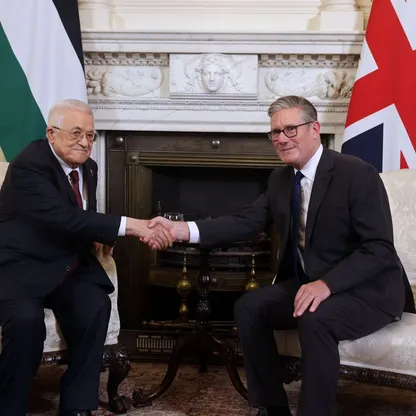 الرئيس الفلسطيني: "حماس" لن تحكم غزة.. ونريد دولة غير مسلحة