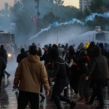 المفوضية الأوروبية تندد بالعنف خلال احتجاجات طلابية في ألبانيا