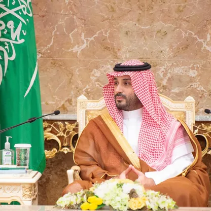 ولي العهد السعودي: ندعو إلى واقع جديد لفلسطين تنعم فيه بالسلام