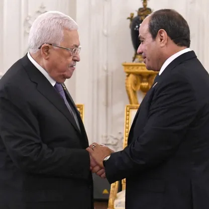 السيسي وعباس يبحثان تطورات القضية الفلسطينية وتنفيذ اتفاق غزة
