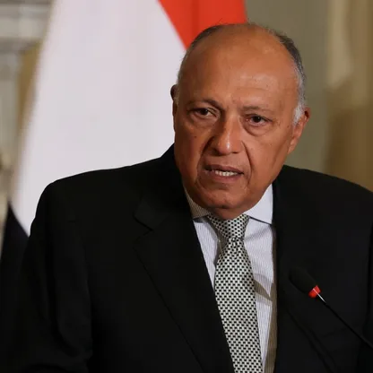 وزير الخارجية المصري: المفاوضات لم تصل حتى الآن لـ"نقطة اتفاق" لوقف النار في غزة