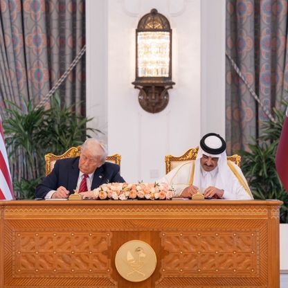 مسيرات وطائرات "بوينج".. اتفاقيات اقتصادية بين واشنطن والدوحة بـ243 مليار دولار