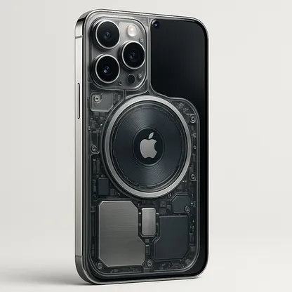 تسريبات لتصميم آيفون 18 برو.. ظهر شفاف وبطارية مغلفة بالفولاذ