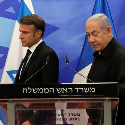 رسائل ماكرون لنتنياهو: السلام يمر عبر دولة فلسطينية.. وحرب غزة تعمق عزلتكم