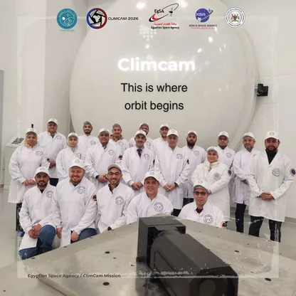 وكالة الفضاء المصرية: إطلاق الكاميرا الفضائية ClimCam على محطة الفضاء الدولية