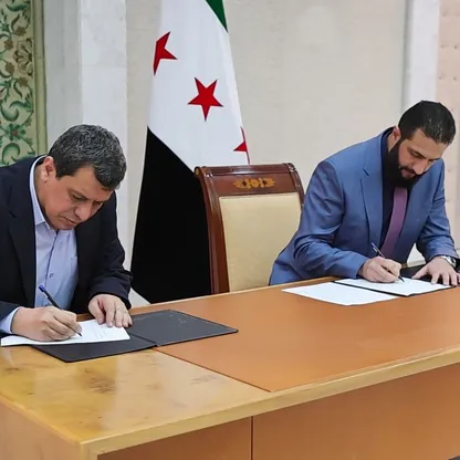 مظلوم عبدي يلتقي وفداً من دمشق لمتابعة تنفيذ الاتفاق مع الشرع