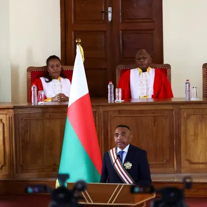 مدغشقر.. الحاكم العسكري راندريانيرينا يؤدي اليمين رئيساً للبلاد