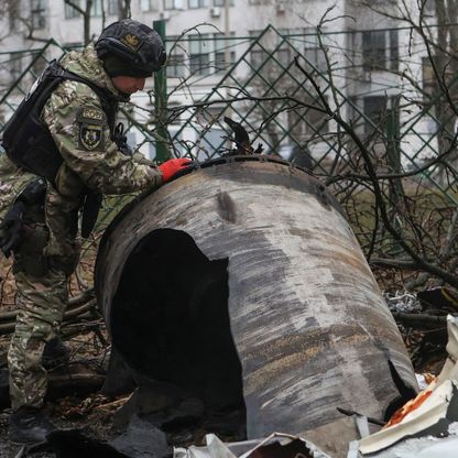 أوكرانيا تتهم روسيا بقصف أراضيها بصواريخ من كوريا الشمالية