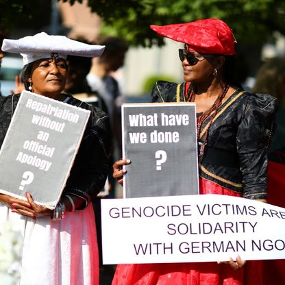 ناميبيا توبخ ألمانيا: ارتكبتم إبادة جماعية ضدنا وتدعمونها مجدداً في غزة