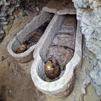 مصر.. اكتشاف مقبرة أثرية تعود للعصر الروماني في محافظة المنيا