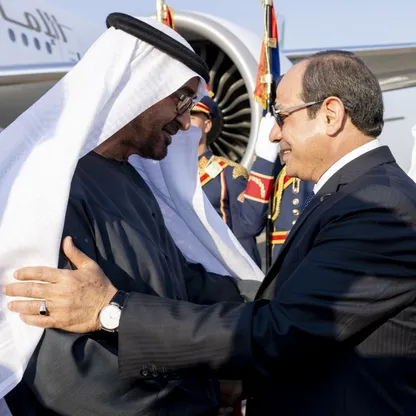 الرئيس المصري يزور الإمارات لبحث الأوضاع الإقليمية والعلاقات الثنائية