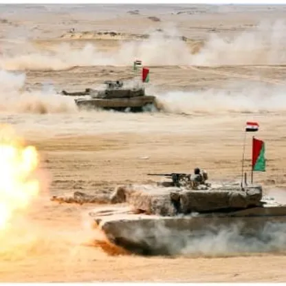 "تدمير دفاعات العدو".. تدريب بالذخيرة الحية للجيش المصري