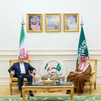 وزير الخارجية السعودي يبحث التطورات الإقليمية مع نظيره الإيراني في جدة