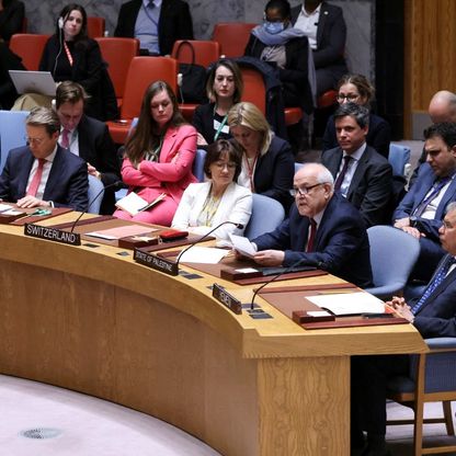 دبلوماسيون: مجلس الأمن يصوّت الجمعة على عضوية فلسطين بالأمم المتحدة