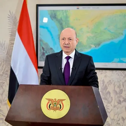 العليمي: مسار المعارك الكبرى لا يحدده تغير عارض في أحد خطوط المواجهة