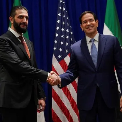 الشرع في واشنطن.. "قانون قيصر" و"التعاون الدفاعي" يتصدران أجندة المباحثات