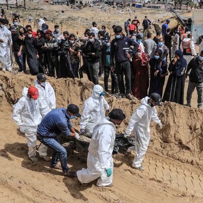 الأمم المتحدة تدعو إلى تحقيقات مستقلة في المقابر الجماعية بقطاع غزة