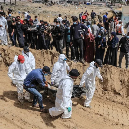 الأمم المتحدة تدعو إلى تحقيقات مستقلة في المقابر الجماعية بقطاع غزة