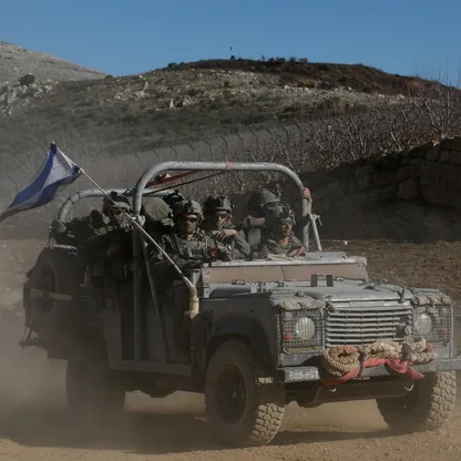 سوريا: قوات إسرائيلية تتوغل في مناطق بريف درعا الغربي