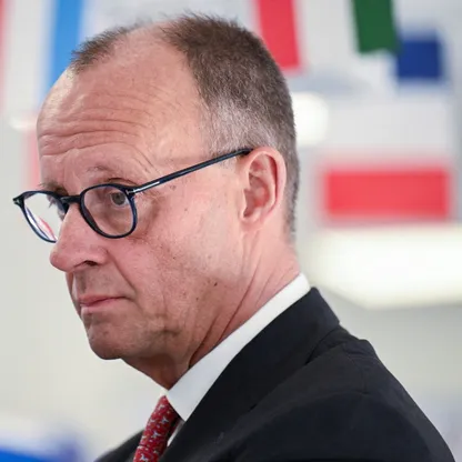 ميرتس يلمّح لتنازل أوكرانيا عن أراض تمهيداً للانضمام إلى الاتحاد الأوروبي