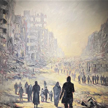 "جذور" لبنان وفلسطين في أعمال توم يونغ