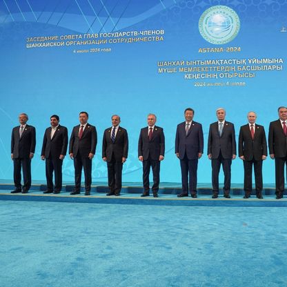 إعلان قمة شنغهاي.. دعوة لإصلاح الأمم المتحدة وتحذير من العقوبات الأحادية