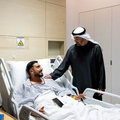 الشيخ محمد بن زايد يطمئن الإماراتيين.. ويحذر "العدو": لحمنا مر