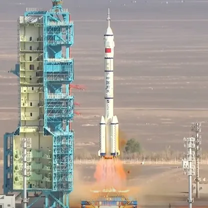 الصين ترسل 3 رواد إلى محطتها الفضائية ضمن مهمة "شنتشو-20"