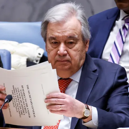 جوتيريش: نعمل مع شركاء أفارقة ودوليين للتوصل إلى وقف نار في السودان