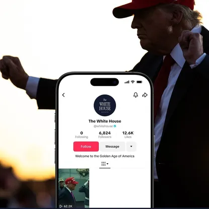 البيت الأبيض يطلق حساباً على تيك توك.. وترمب: "أنا صوتكم"