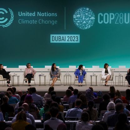 رئاسة COP 29 تعلن أهدافاً للتمويل المناخي وتخزين الطاقة