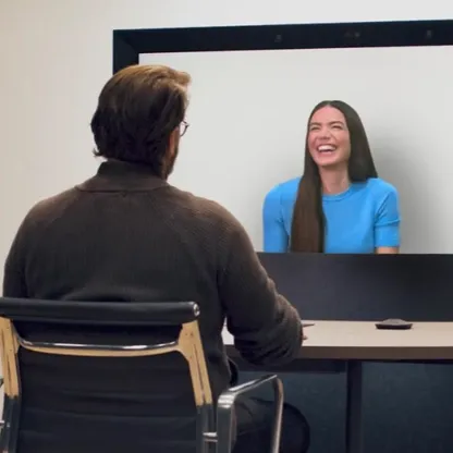 Google Beam.. جهاز من جوجل لإجراء مكالمات الفيديو بـ"طريقة مبتكرة"